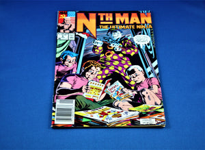 Marvel Comics - Nth Man The Ultimate Ninja - #8 - January 1990