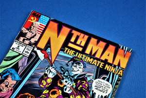 Marvel Comics - Nth Man The Ultimate Ninja - #8 - January 1990