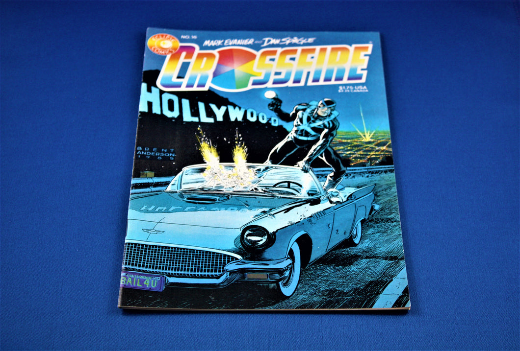 Eclipse Comics - Crossfire - #16 - January 1986