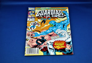 Marvel Comics - Dr. Strange and Captain America Meet the Guardians of the Galaxy - #32 - January 1993