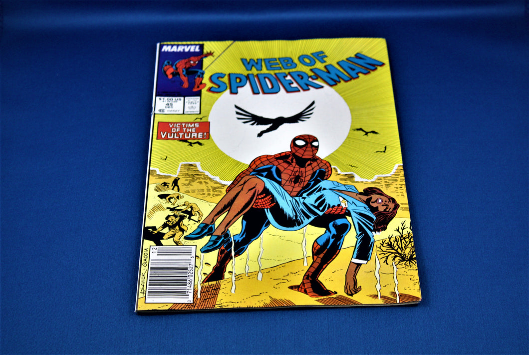 Marvel Comics - Web of Spider-Man - #45 - December 1988