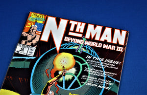 Marvel Comics - Nth Man - #12 - May 1990